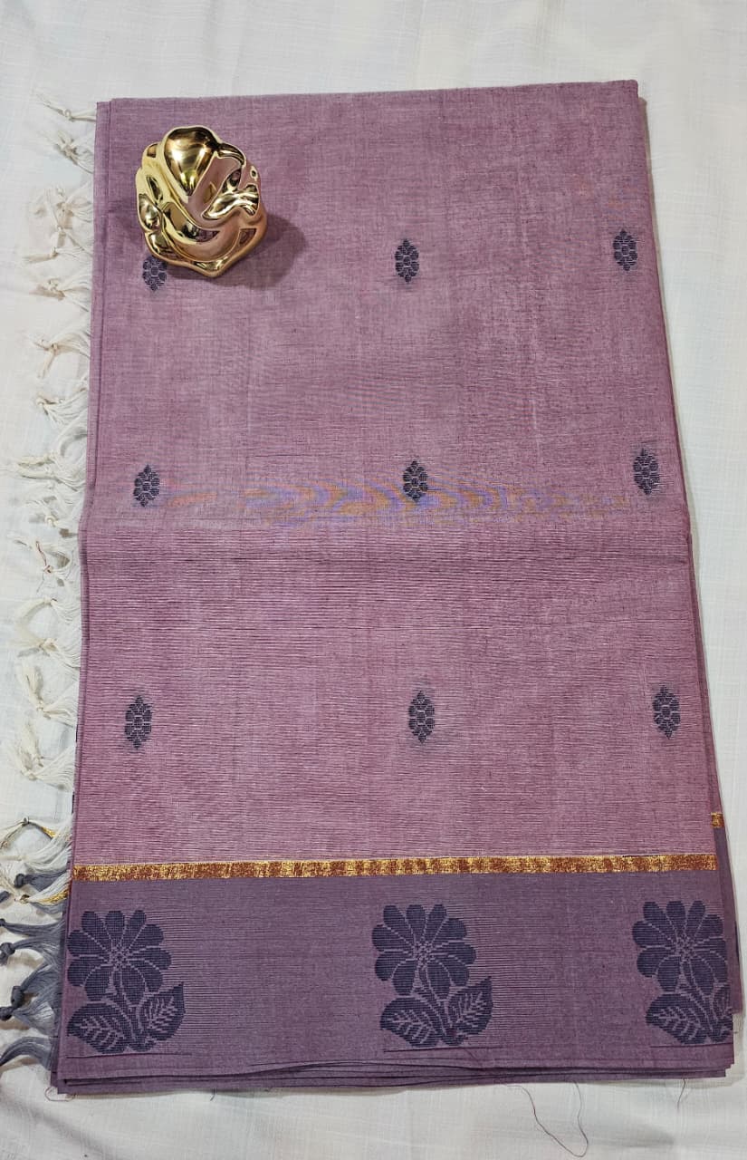 Pure cotton saree with blouse