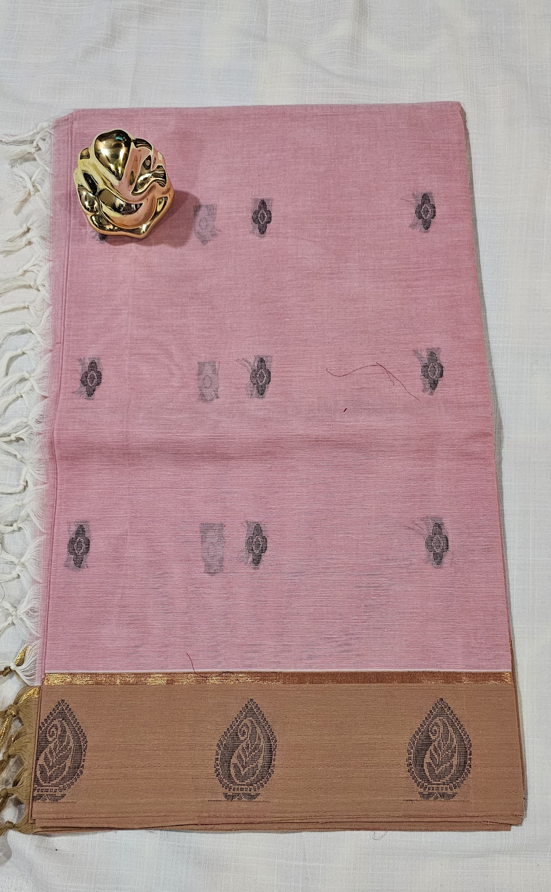 Pure Cotton Saree with blouse 